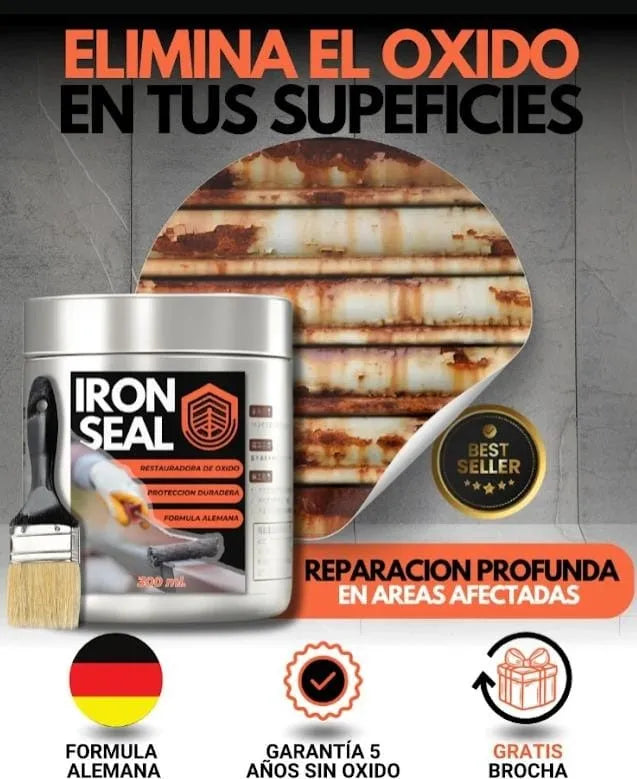 Iron Seal Antioxido Anticorrosivo Vehiculo Maquinaria